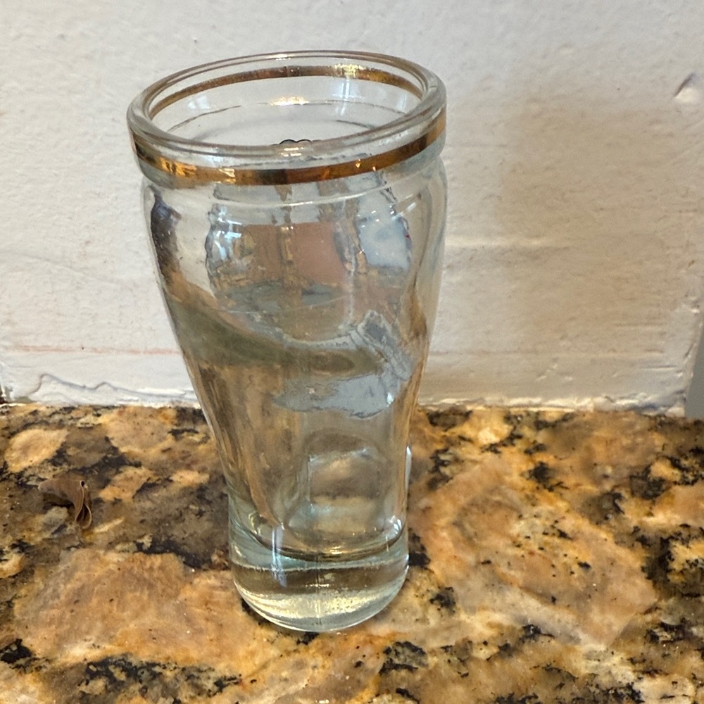 Munich Souvenir Boot Shaped Shot Glass with Gold Rim - Picture 3 of 5
